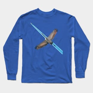 swan in flight Long Sleeve T-Shirt